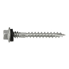Hex Flange head Double thread Wood Screw (general use to steel panel to wood material connection)