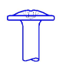 Modified truss (Wafer, K-lath) head
