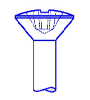 Oval head