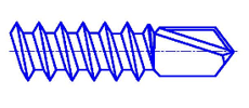 Type BSD (general thread, single lead)